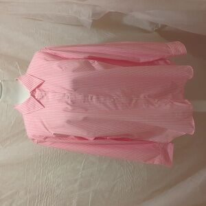 Ralph Lauren Long Sleeve Button Down Oxford, Pink & White, NWT, size 2X